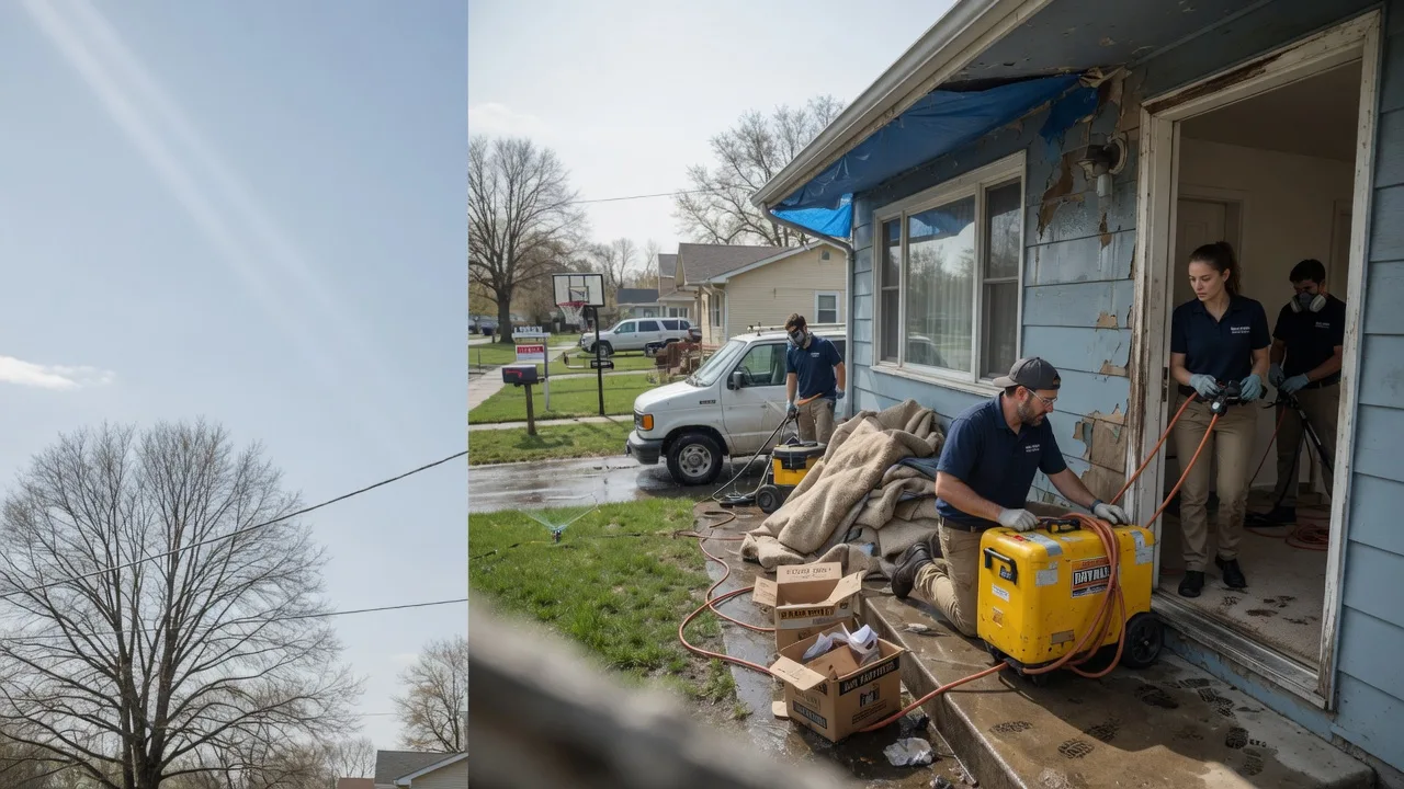 Basement Flood Cleanup in Mead, WA near me